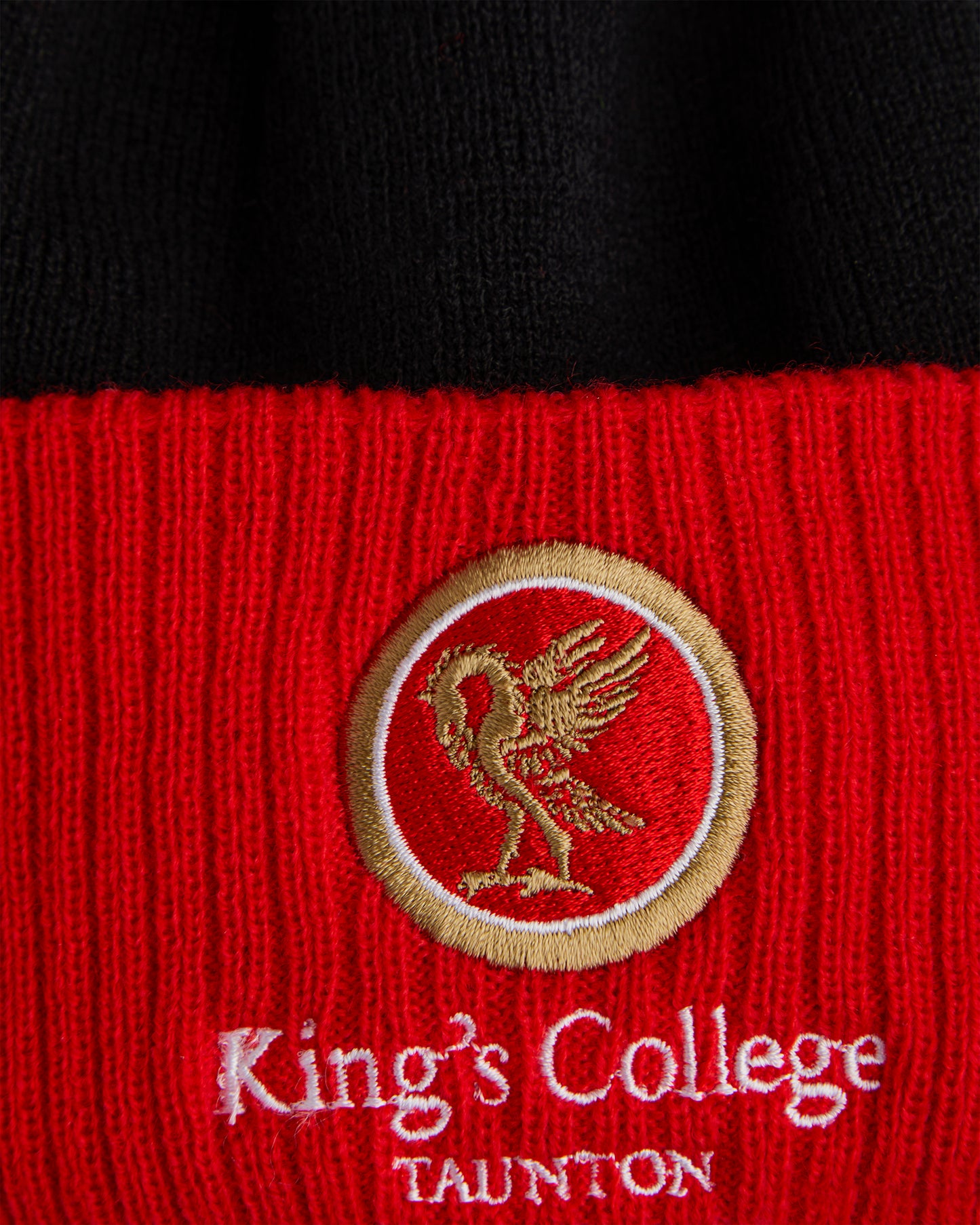 Red/Black Bobble Hat