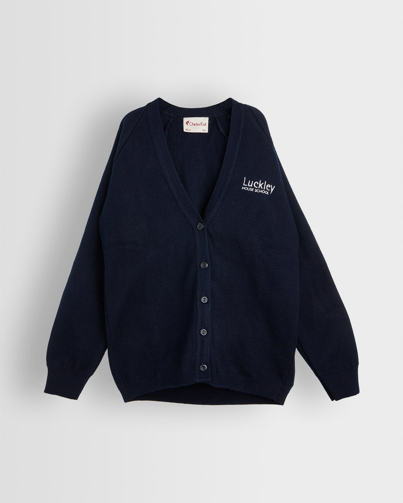 Girls Navy Cardigan