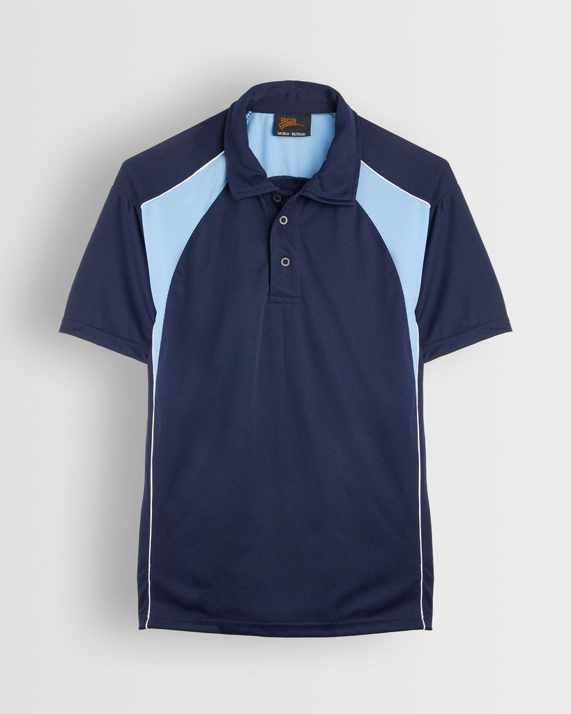 Boys Navy/Blue Games Polo Shirt