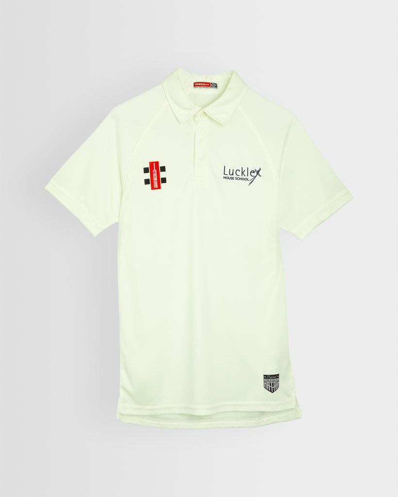 Unisex Cream Cricket Shirt
