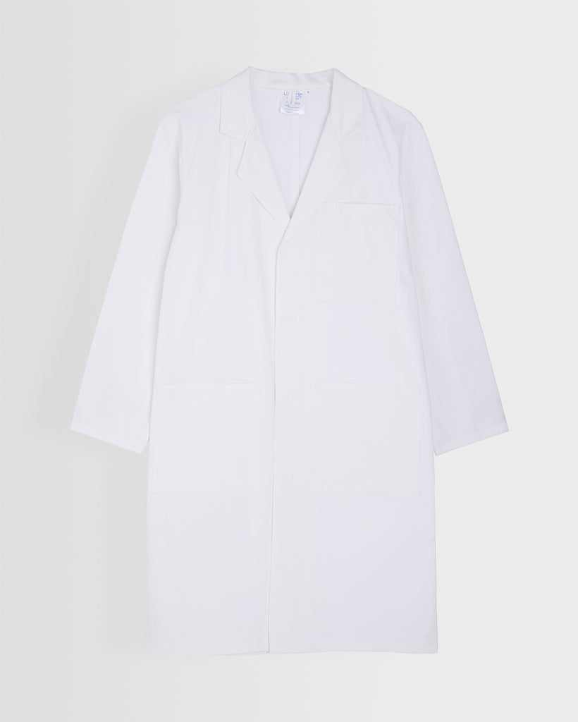 Unisex White Lab Coat