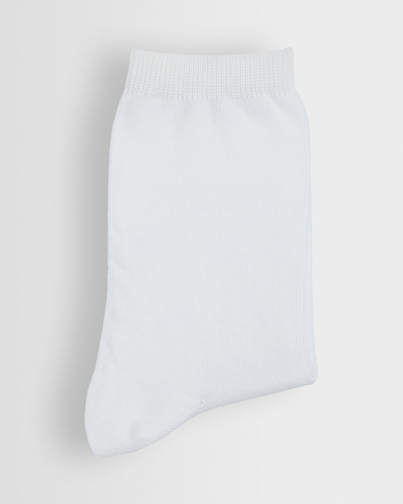 Girls Short White Socks- Pack of 3