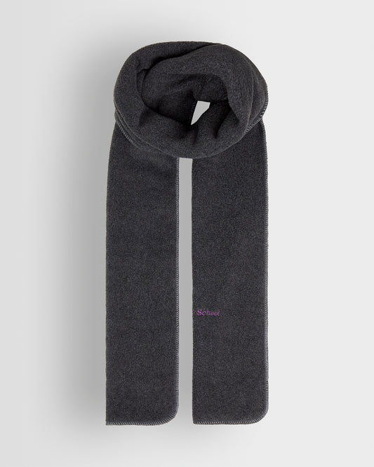 Grey Fleece Scarf