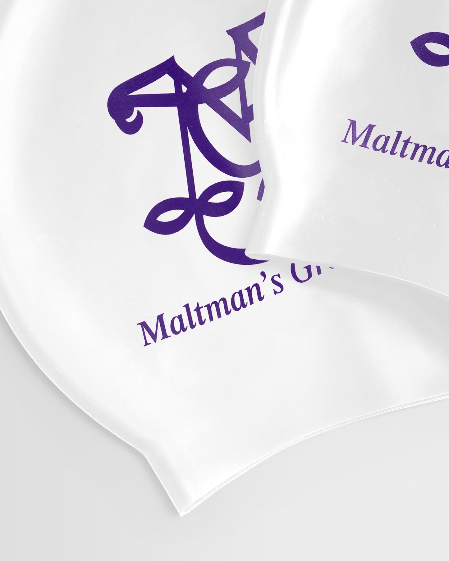White Swim Cap