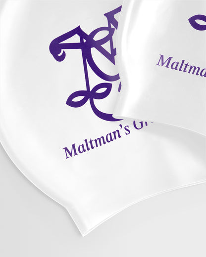 White Swim Cap