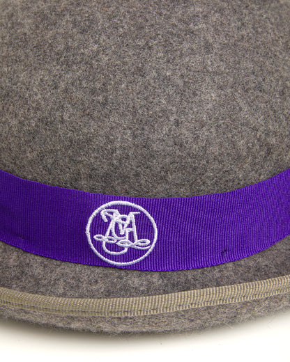 Grey Felt Hat