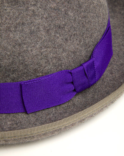 Grey Felt Hat