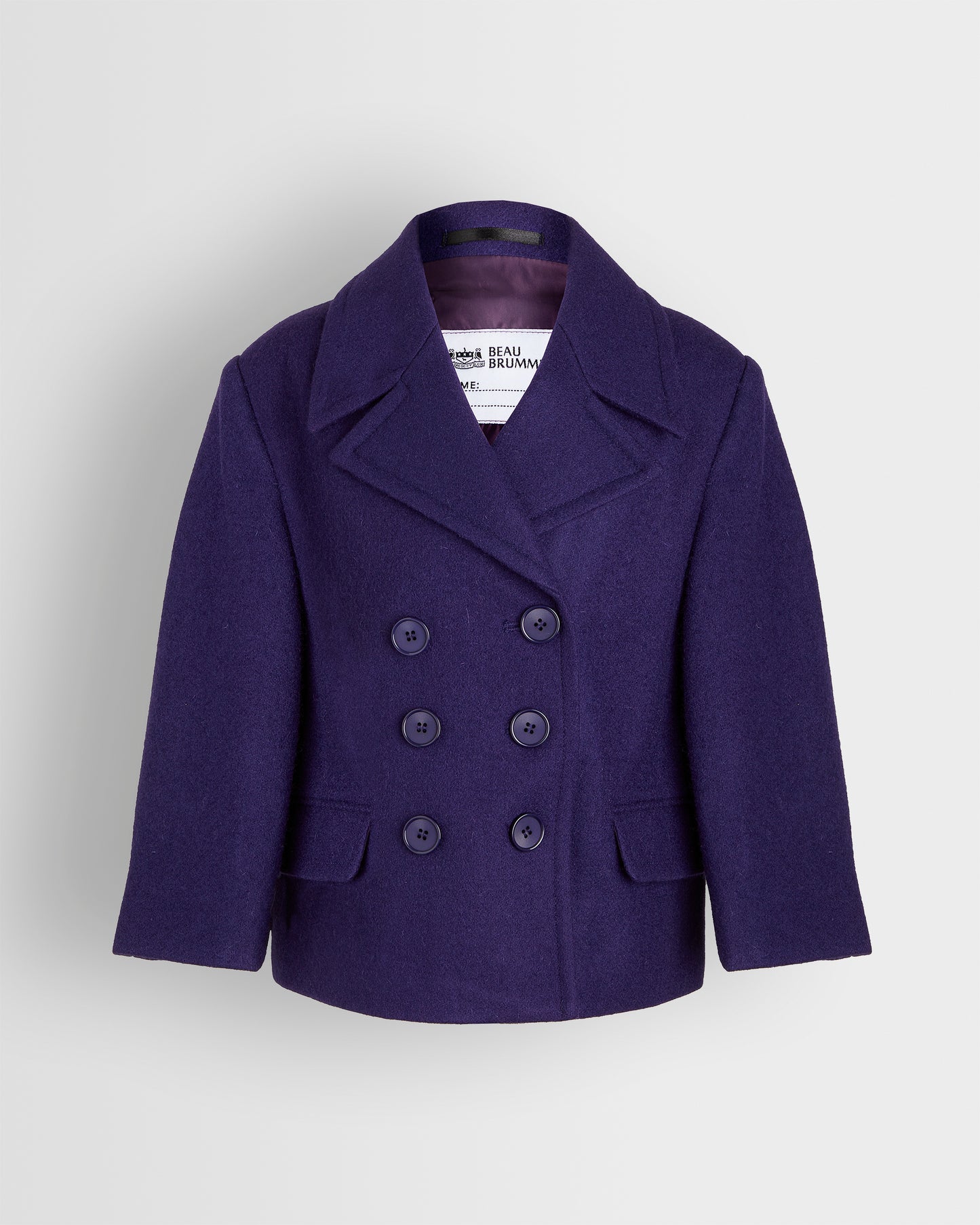 Purple Reefer Jacket