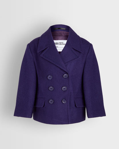 Purple Reefer Jacket