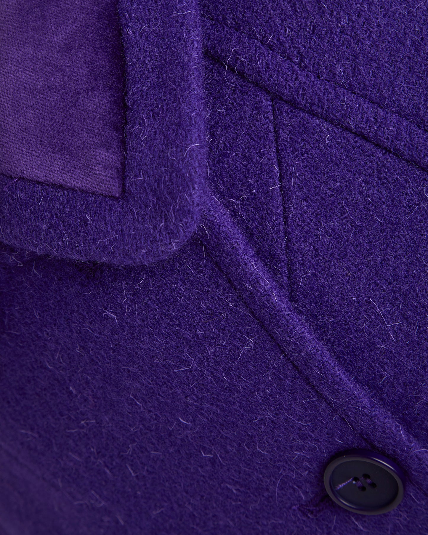 Purple Tweed Coat