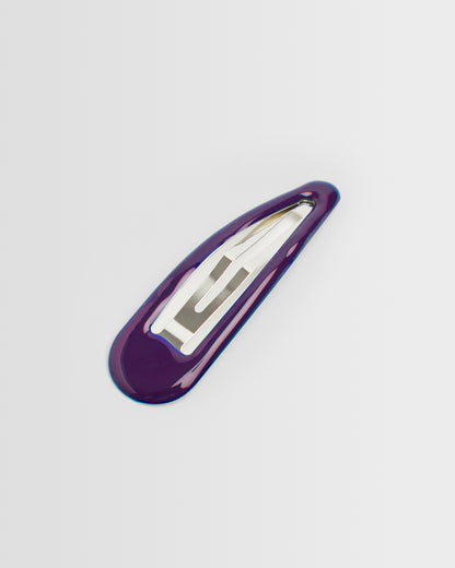 Purple Hair Clips- Pack of 4
