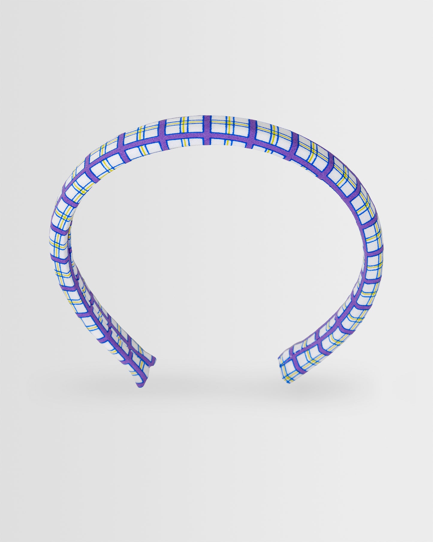 White/Purple/Green Summer Alice Band