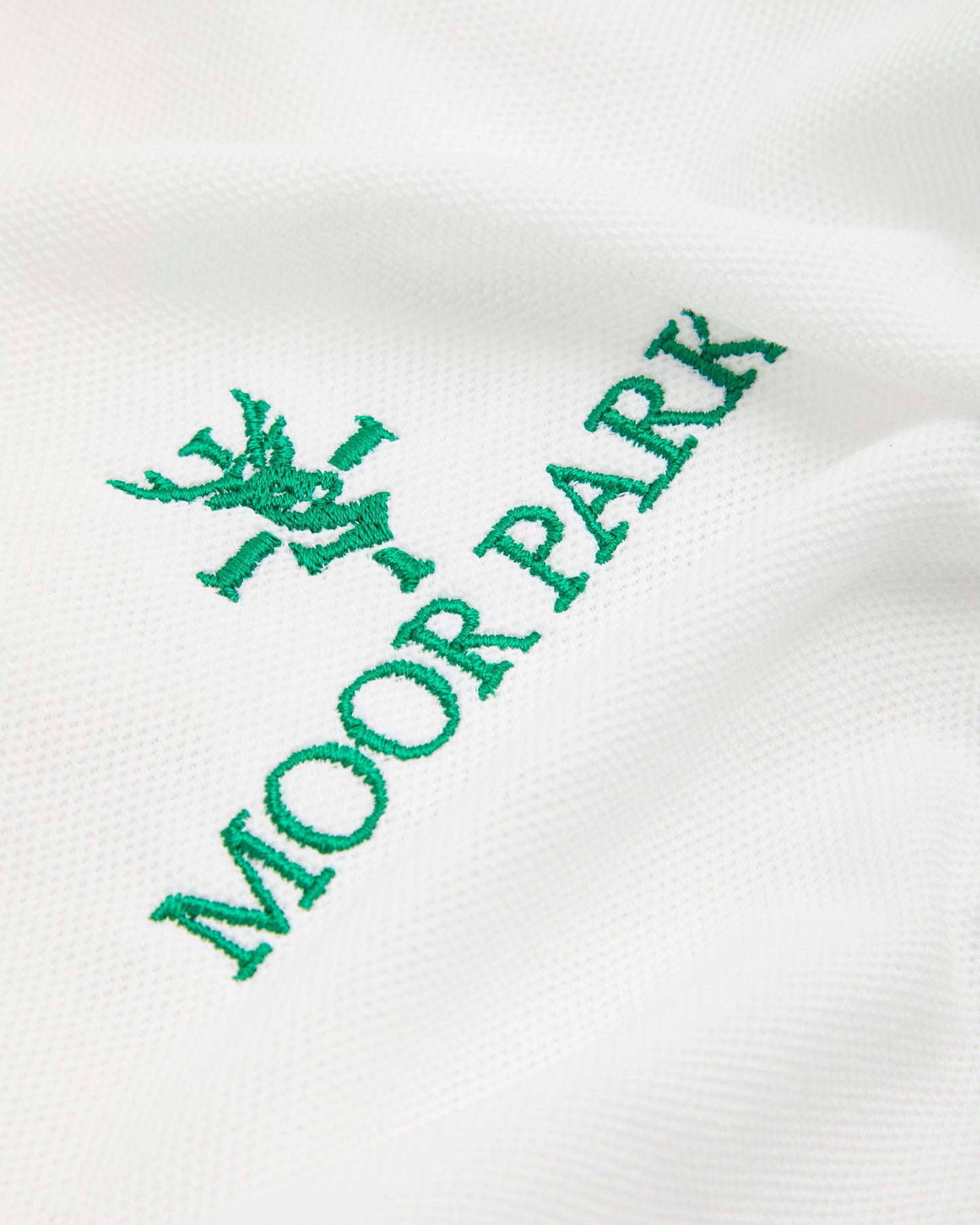 Unisex White Polo Shirt