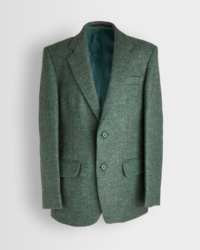 Unisex Green Tweed Jacket