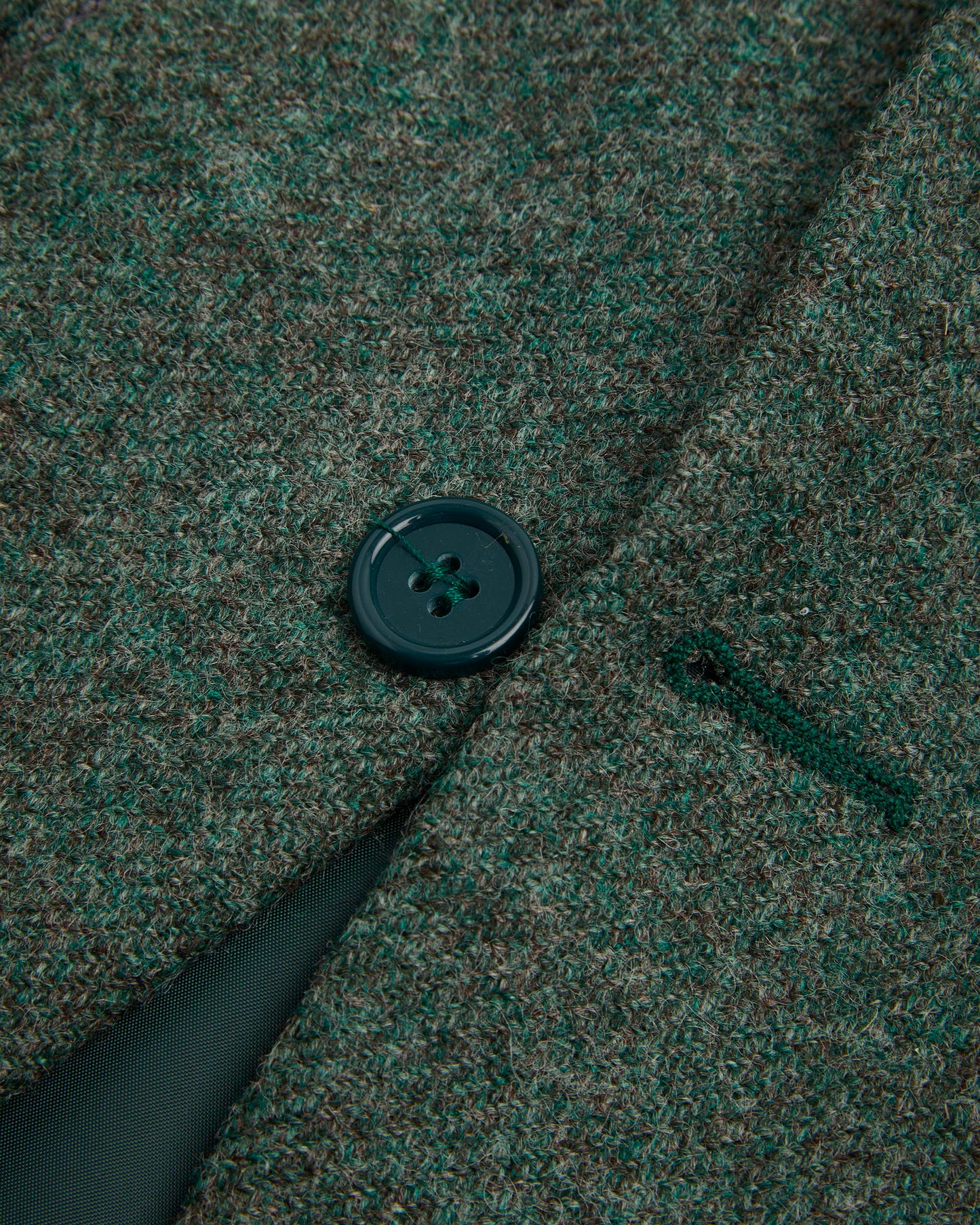 Unisex Green Tweed Jacket