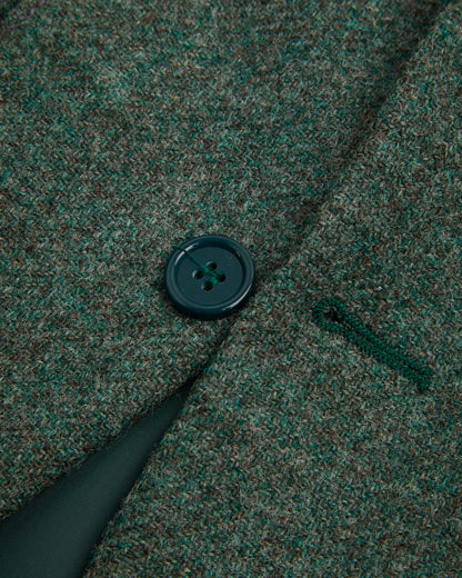 Unisex Green Tweed Jacket