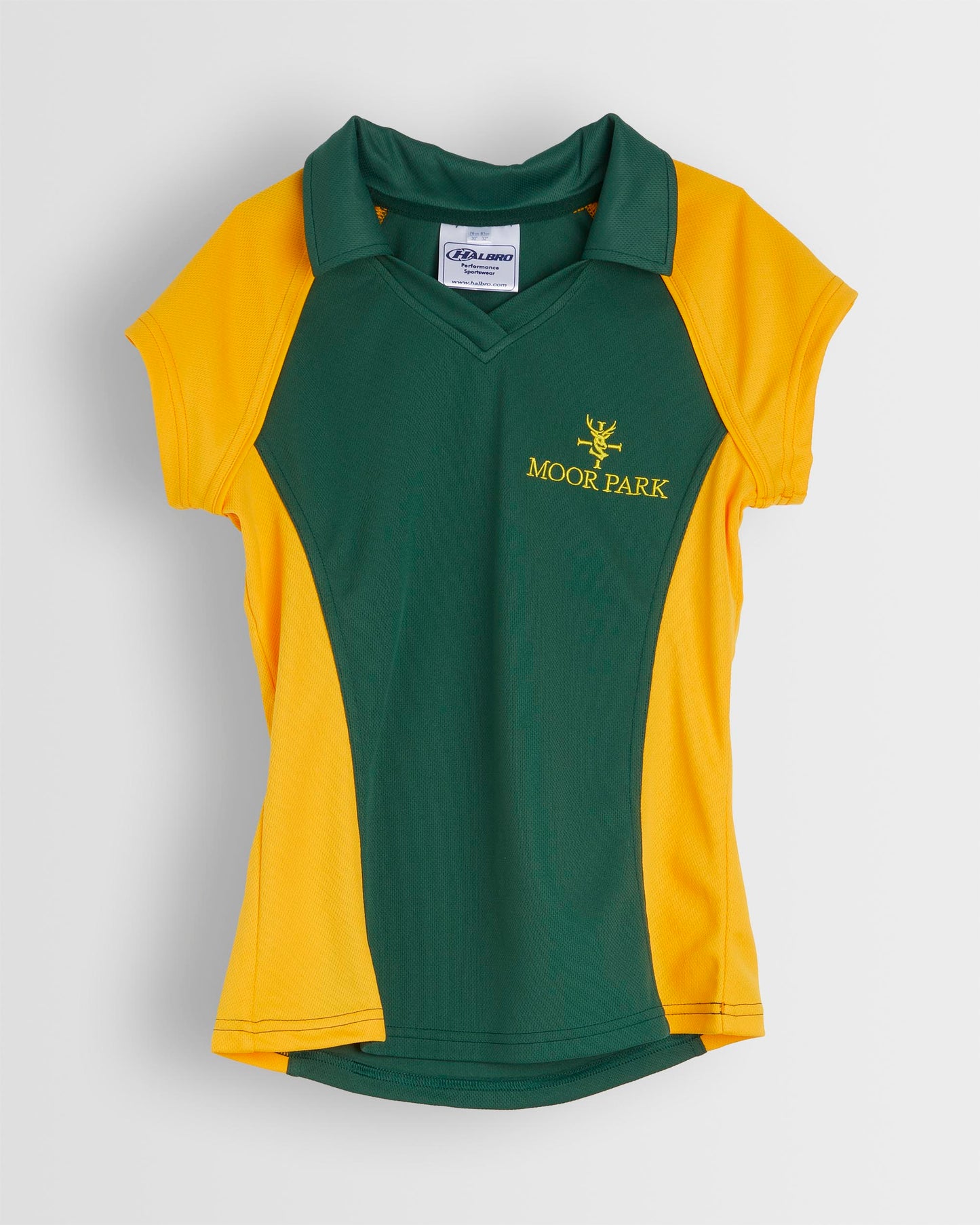 Girls Green-Yellow Games Top