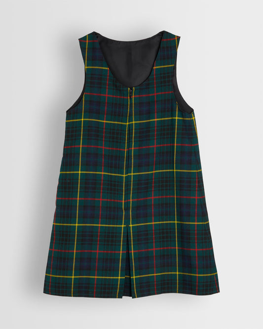 Girls Tartan Pinafore