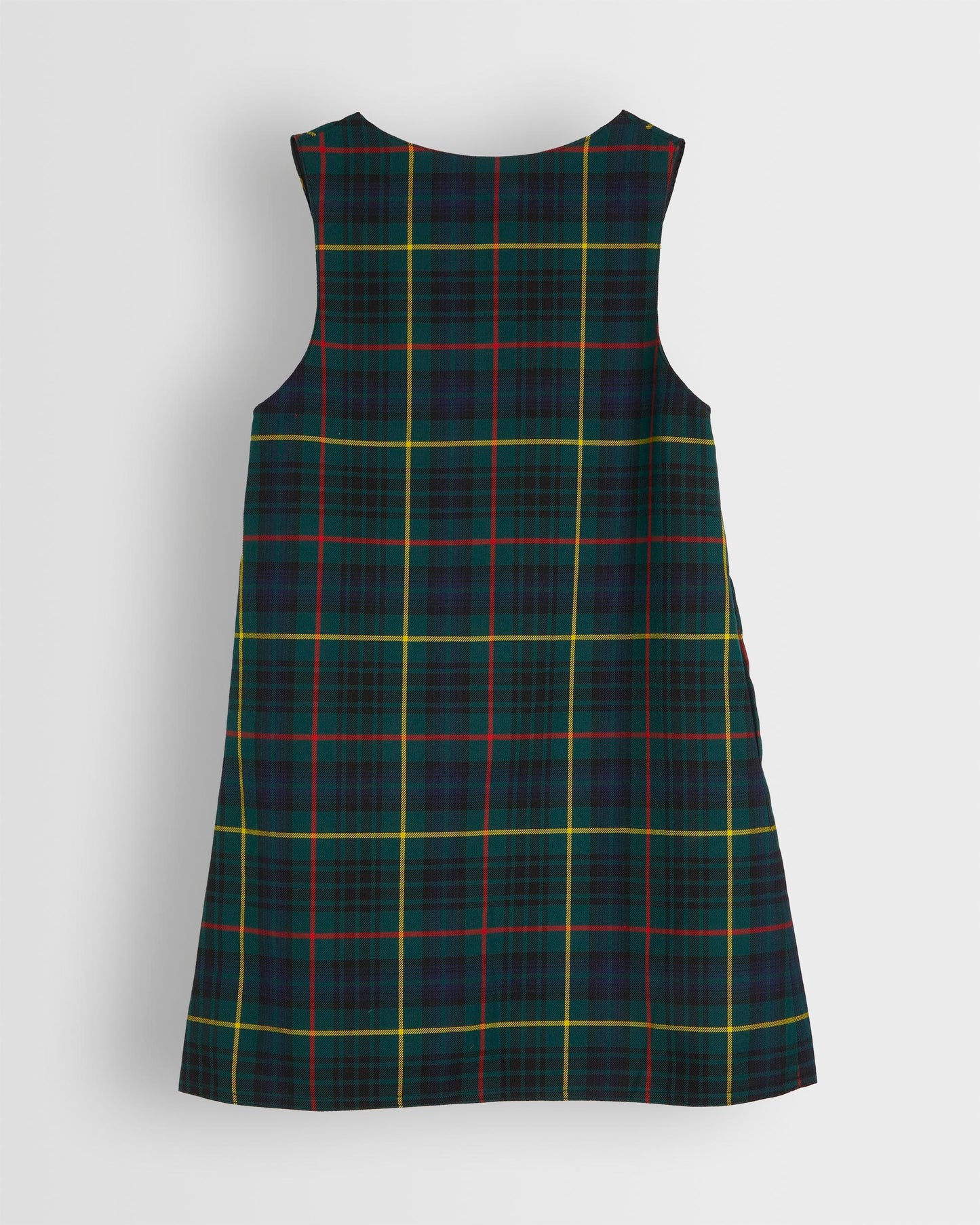 Girls Tartan Pinafore