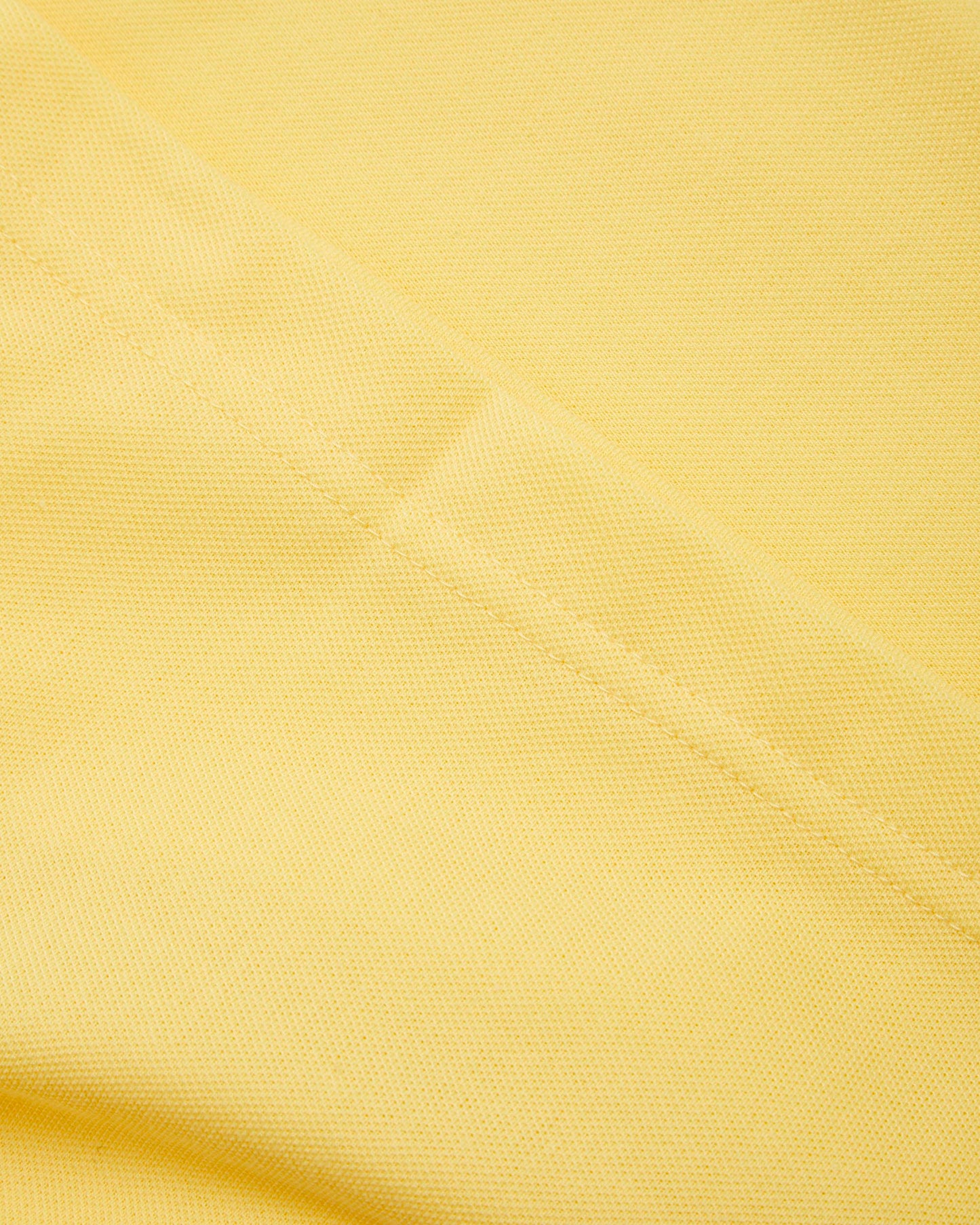 Unisex Gold Long Sleeved Polo Shirt
