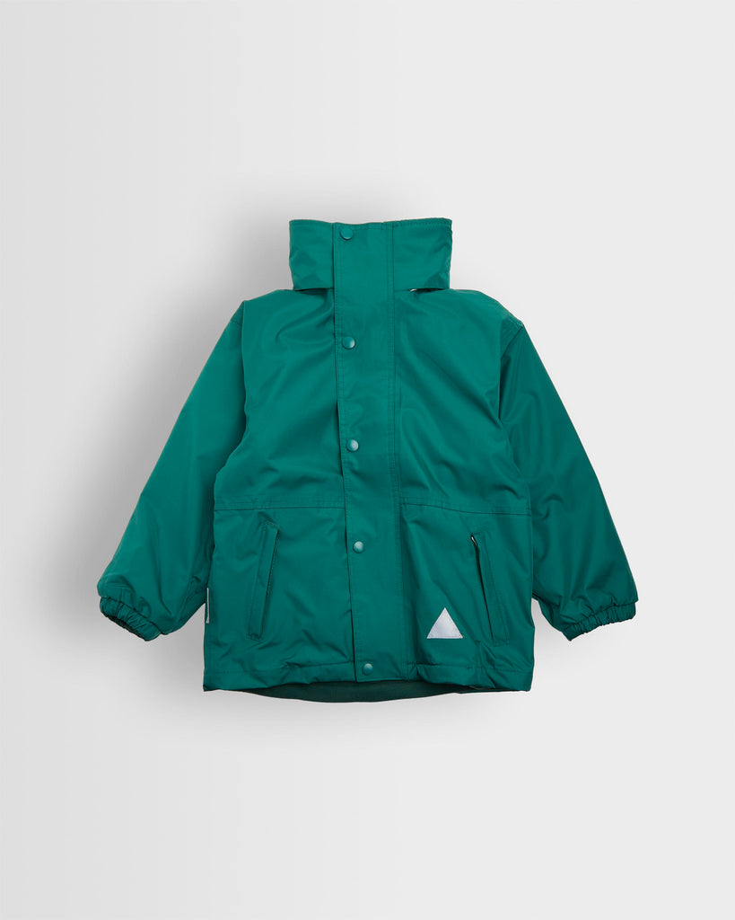Unisex Green Waterproof Jacket