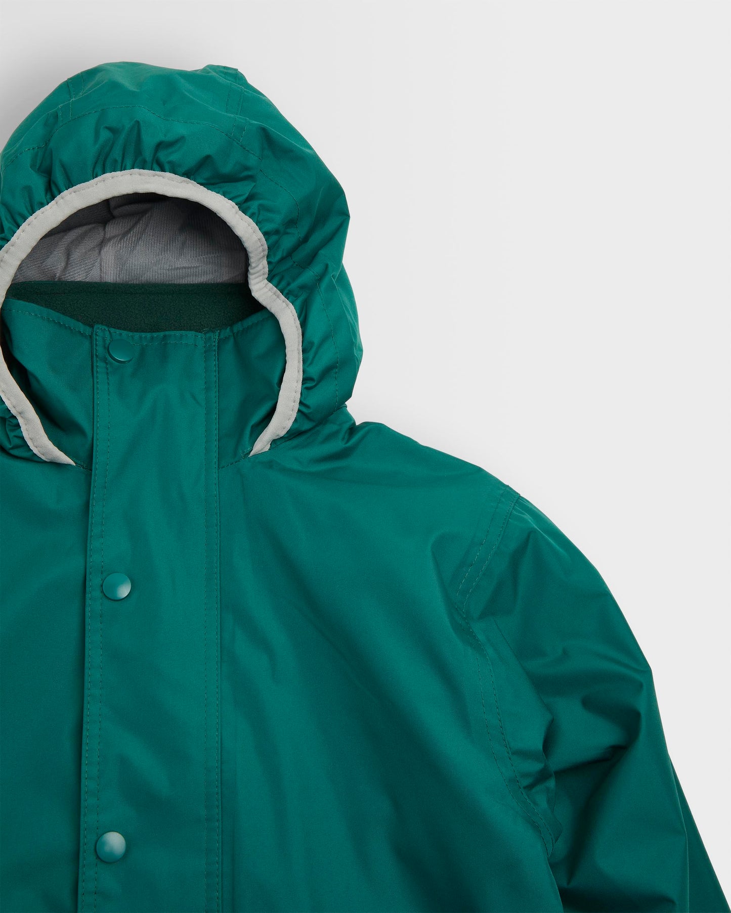 Unisex Green Waterproof Jacket