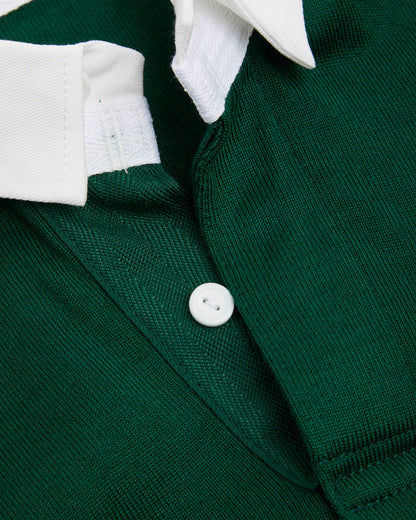 Boys Green-Gold Rugby Shirt