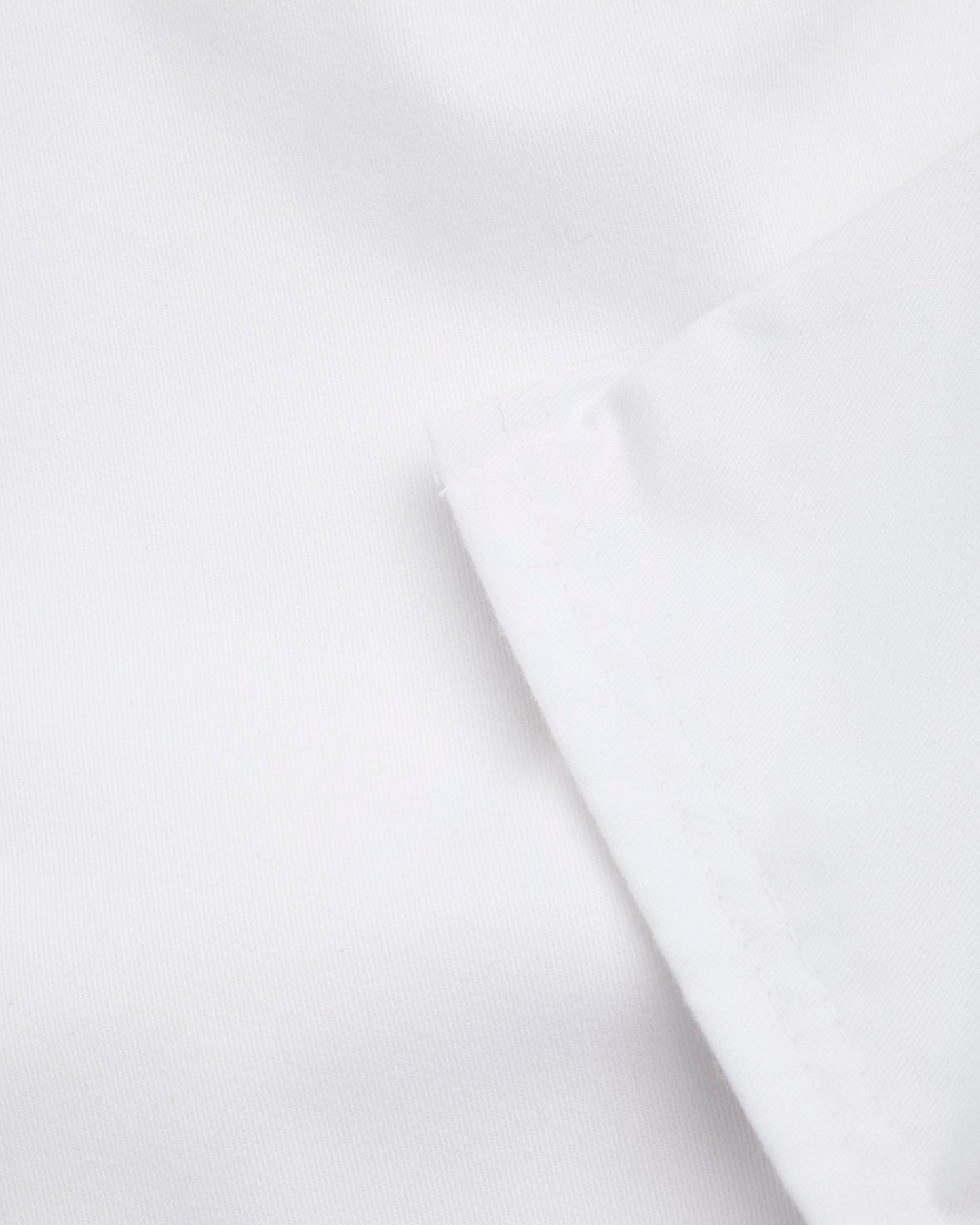 Unisex White PE Shorts