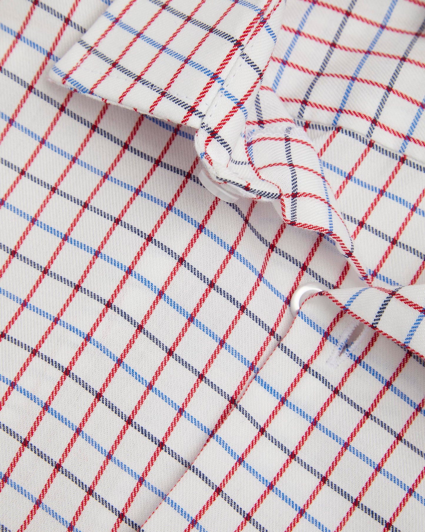 Tattersall Checked Long Sleeved Shirt