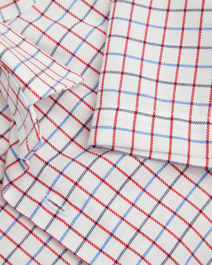 Tattersall Checked Short Sleeved Shirt