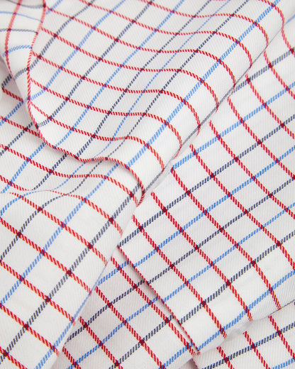 Tattersall Checked Short Sleeved Shirt