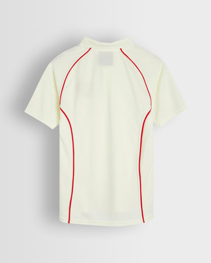 White Cricket Shirt