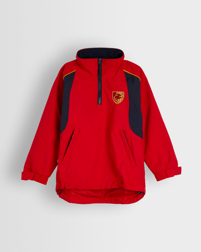 Boys Red Tracksuit Top