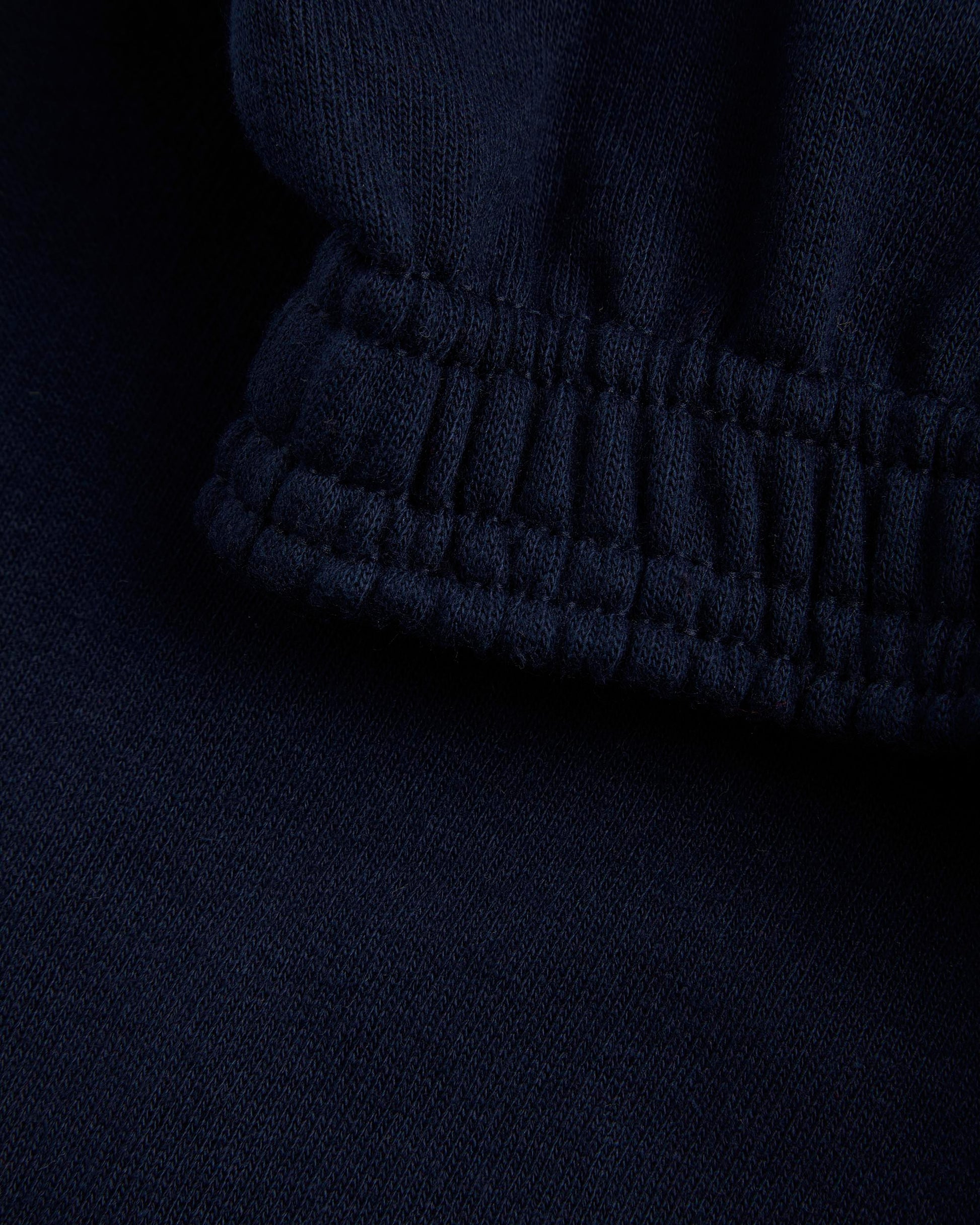 French Navy Russell Elasticated Hem Jog Pants Leg Cuff