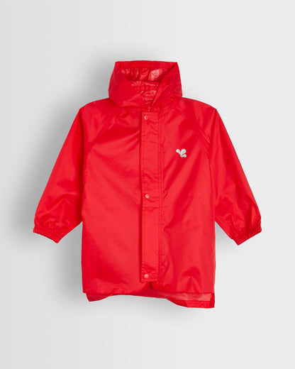 Unisex Red Waterproof Cagoule