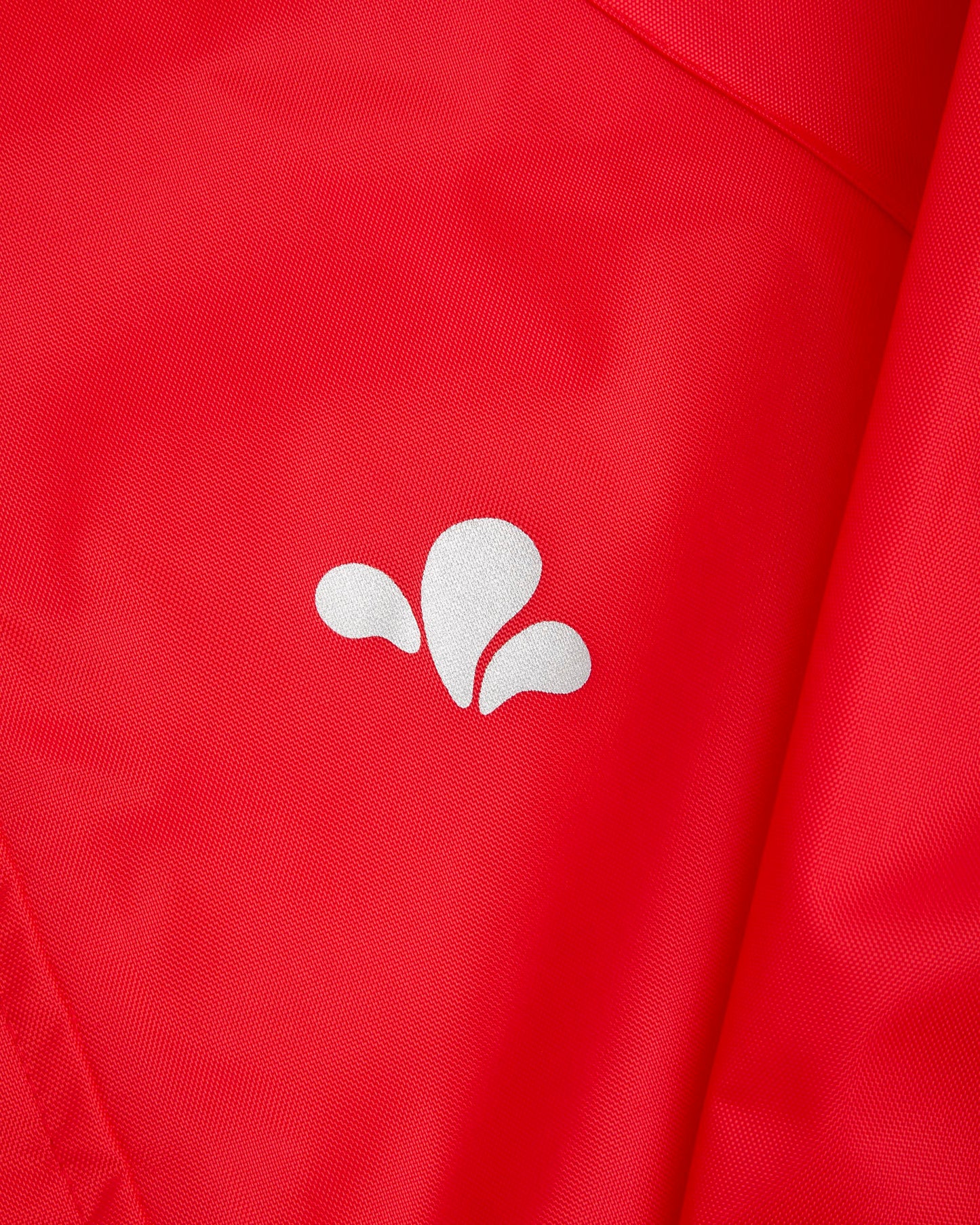 Unisex Red Waterproof Cagoule