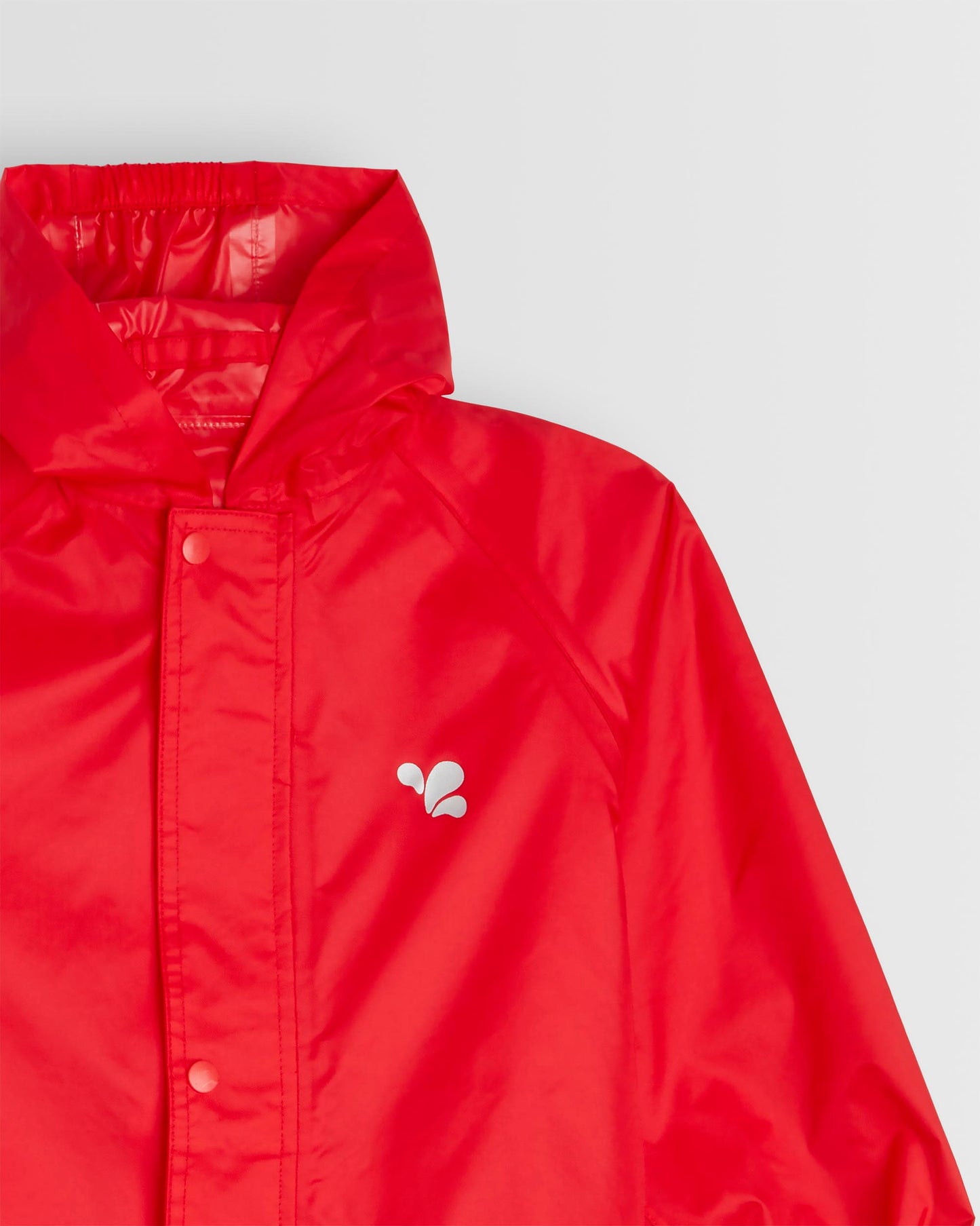 Unisex Red Waterproof Cagoule