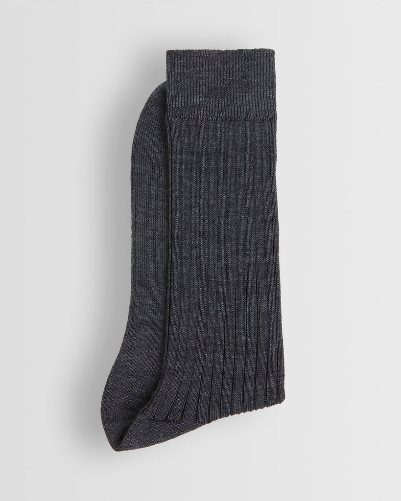 Boys Grey Short Socks