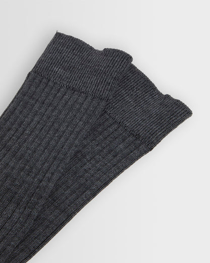 Boys Grey Short Socks