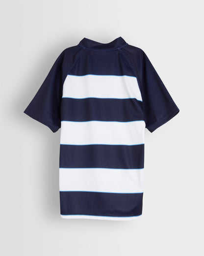 Navy-White Match Shirt