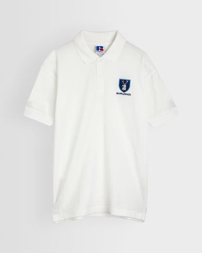 White PE Polo