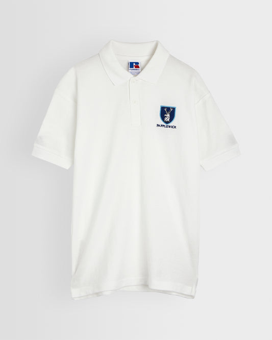 White PE Polo