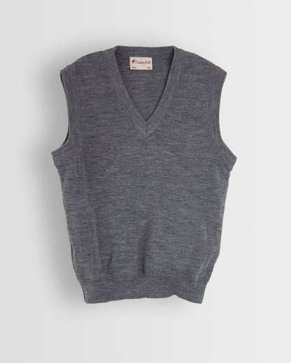 Grey Sleeveless Slipover
