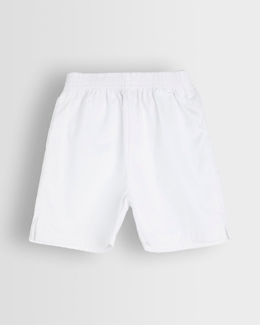 Boys White PE Shorts
