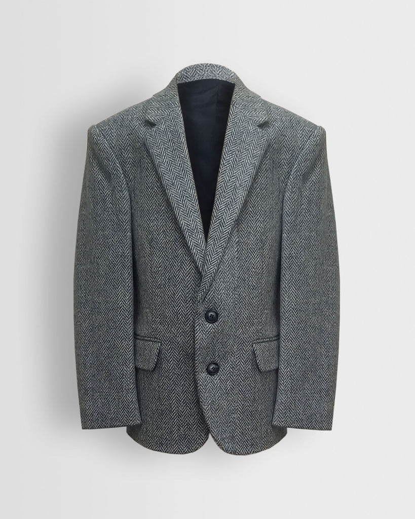 Blue Tweed Jacket