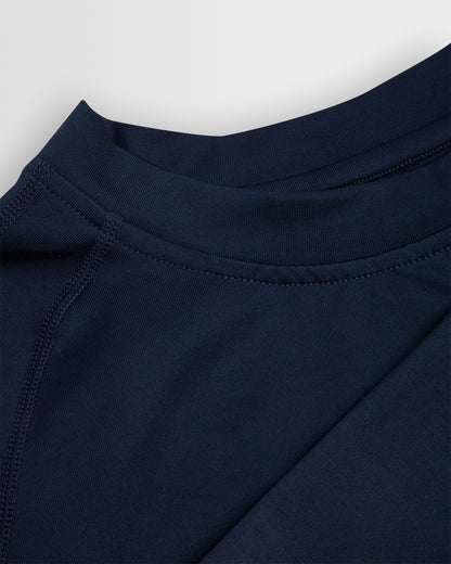 Close up of neck of baselayer