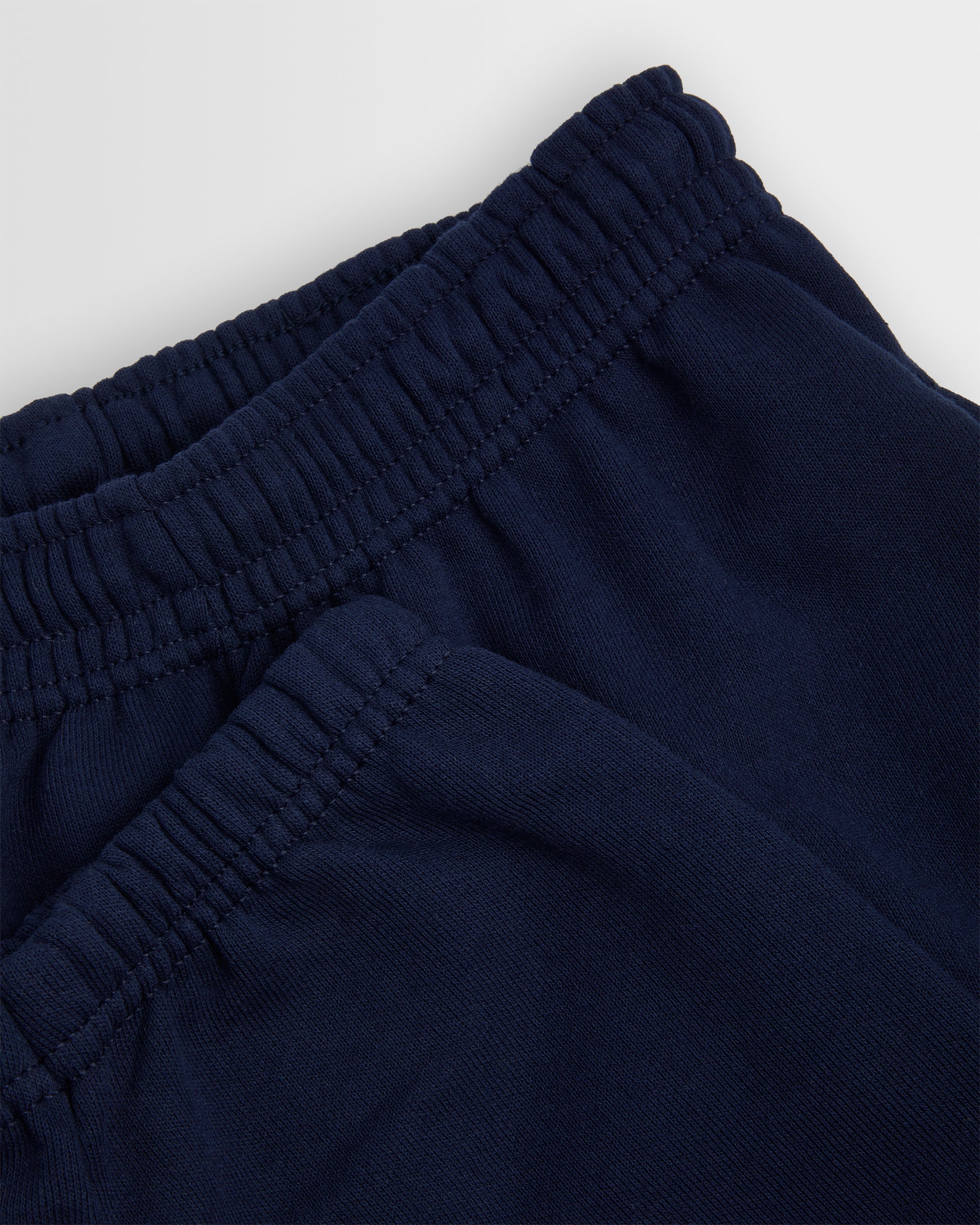 Deep Navy Fruit of the Loom Elasticated Hem Jog Pants Cuff