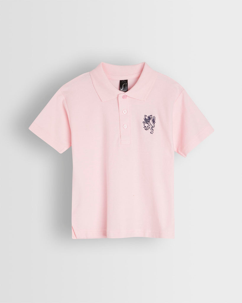 Unisex Pink Polo Shirt