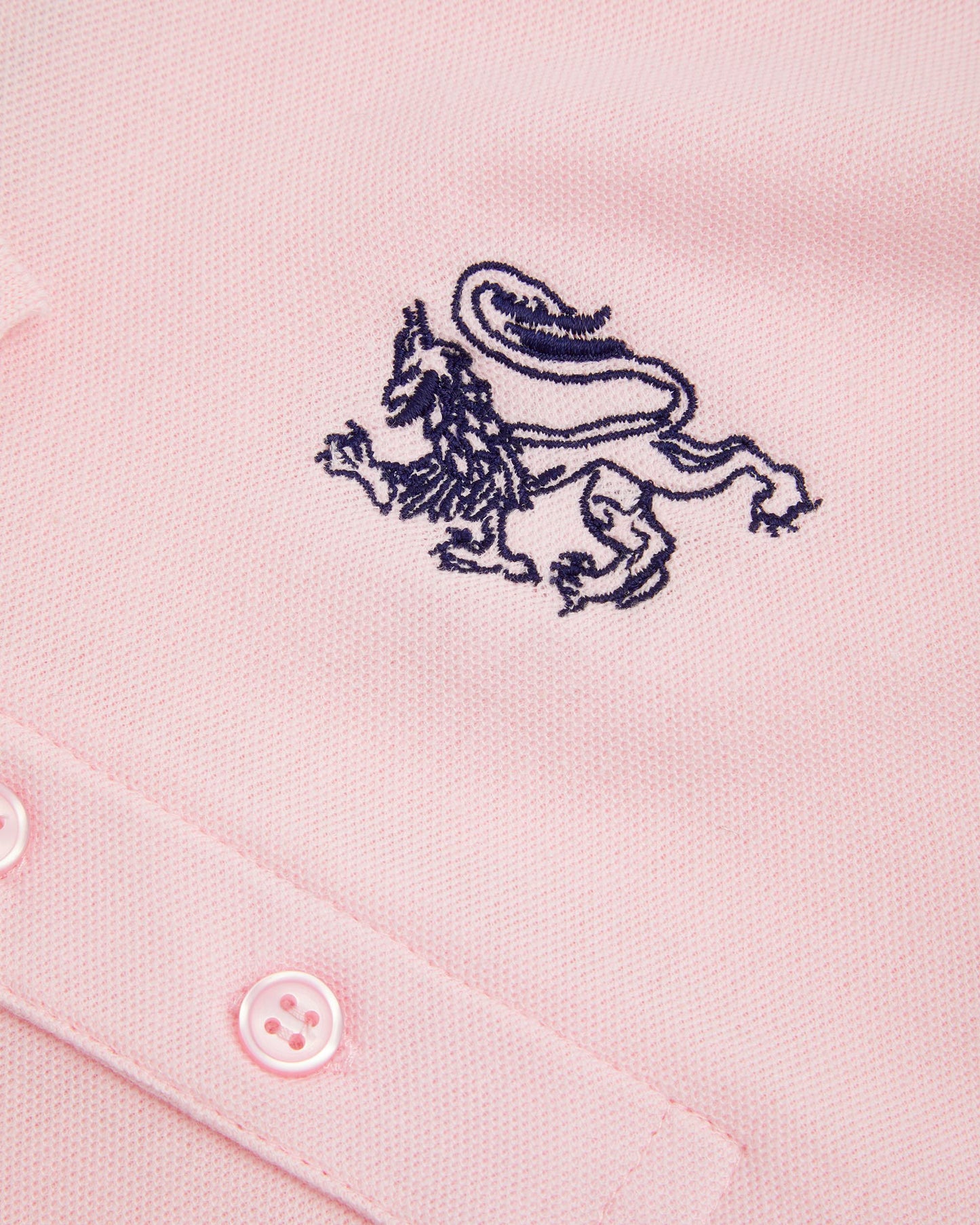 Unisex Pink Polo Shirt