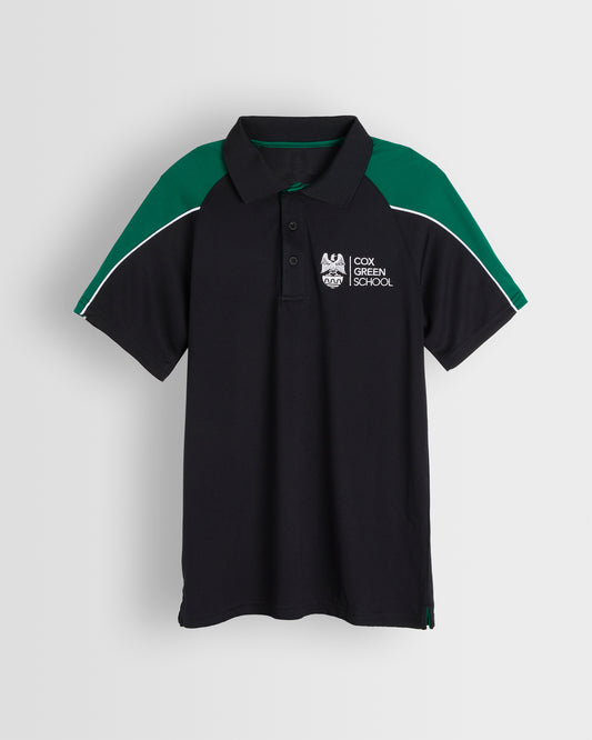 Black-Green Polo Shirt